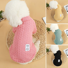 Load image into Gallery viewer, Puppy Dog Knitted Sweater Pet Cat Warm Winter Classic Sweaters Small Dogs Kitten Cats Soft Knitwear Apparel