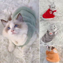 Load image into Gallery viewer, Cute Pattern Pet Vest Coat Winter Warm Pet Clothes for Chihuahua Sweatshirt Puppy Cat Pullover Dogs Pets Clothing