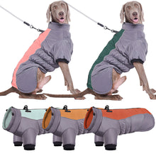 Load image into Gallery viewer, Reflective Winter Warm Thicken Pet Dog Jacket Waterproof High Collar Dog Clothes for Medium Large Dogs Puppy Coat