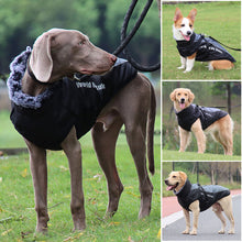 Load image into Gallery viewer, Reflective Winter Warm Thicken Pet Dog Jacket Waterproof High Collar Dog Clothes for Medium Large Dogs Puppy Coat