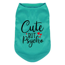 Load image into Gallery viewer, Fashion Letters Printed Pet Dog T-shirt Pure Cotton Dog Clothes for French Bulldog Small Mediun Dogs Soft Breathable