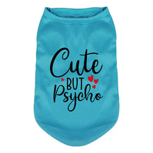 Load image into Gallery viewer, Fashion Letters Printed Pet Dog T-shirt Pure Cotton Dog Clothes for French Bulldog Small Mediun Dogs Soft Breathable