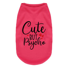 Load image into Gallery viewer, Fashion Letters Printed Pet Dog T-shirt Pure Cotton Dog Clothes for French Bulldog Small Mediun Dogs Soft Breathable