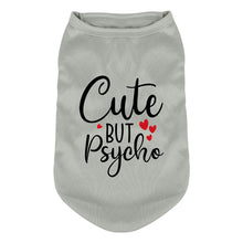 Load image into Gallery viewer, Fashion Letters Printed Pet Dog T-shirt Pure Cotton Dog Clothes for French Bulldog Small Mediun Dogs Soft Breathable