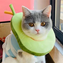 Load image into Gallery viewer, Pet Cat E-Collar Recovery Cone Protection Elizabeth Collar Adjustable Cotton Blends Collar Printed Elizabeth Circle for Cat