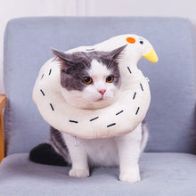 Load image into Gallery viewer, Pet Cat E-Collar Recovery Cone Protection Elizabeth Collar Adjustable Cotton Blends Collar Printed Elizabeth Circle for Cat