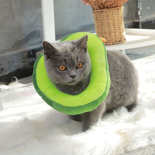 Load image into Gallery viewer, Pet Cat E-Collar Recovery Cone Protection Elizabeth Collar Adjustable Cotton Blends Collar Printed Elizabeth Circle for Cat