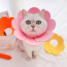 Load image into Gallery viewer, Pet Cat E-Collar Recovery Cone Protection Elizabeth Collar Adjustable Felt Material Collar Printed Elizabeth Circle for Cat