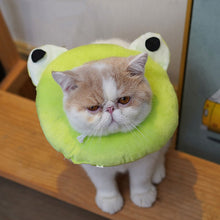 Load image into Gallery viewer, Pet Cat E-Collar Recovery Cone Protection Elizabeth Collar Adjustable Cotton Blends Collar Printed Elizabeth Circle for Cat
