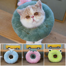 Load image into Gallery viewer, Pet Cat E-Collar Recovery Cone Protection Elizabeth Collar Adjustable Cotton Blends Collar Printed Elizabeth Circle for Cat