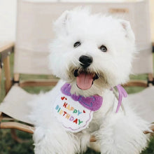 Load image into Gallery viewer, Pet Birthday Celebrate Scarf Cotton Saliva Towel Pet Hat Cat Dog Bibs Puppy Kitten Triangle Kerchief Set