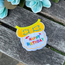Load image into Gallery viewer, Pet Birthday Celebrate Scarf Cotton Saliva Towel Pet Hat Cat Dog Bibs Puppy Kitten Triangle Kerchief Set