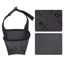 Load image into Gallery viewer, Anti Barking Dog Muzzle For Small Large Dogs Adjustable Mesh Breathable Pet Mouth Muzzles Nylon Straps Dog Accessories