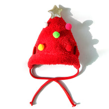 Load image into Gallery viewer, Christmas Pet Cat Dog Hat Santa Antler Puppy Xmas Holiday Costume Caps Bibs Christmas Pet Winter Clothing Party Photo Props