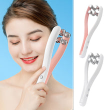 Load image into Gallery viewer, EMS Micro Current Roller Face Slimming Device for Household V-face Beauty Firming Lifting Facial Massage Equipment