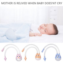 Load image into Gallery viewer, Cartoon Baby Mouth Suction Nasal Aspirator Baby Nasal Mucus Cleaner Newborn Anti Reflux Catheter Nasal Aspirator