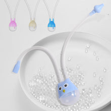 Load image into Gallery viewer, Cartoon Baby Mouth Suction Nasal Aspirator Baby Nasal Mucus Cleaner Newborn Anti Reflux Catheter Nasal Aspirator