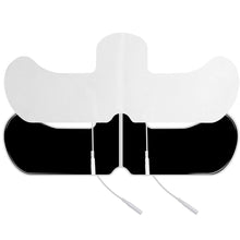 Load image into Gallery viewer, 2mm Plug Non-woven Fabric Reusable Shoulder neck Patch Self Adhesive Electrode Pads Conductive Gel Body Physiotherapy Electrodes