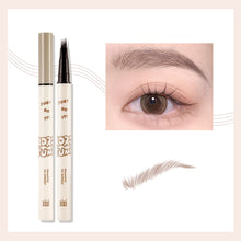 Load image into Gallery viewer, Four Claw Water Eyebrow Pen with Two Forked Ends Delicate Natural Waterproof Long-lasting Anti-smudge Eyebrow Pencil Cosmetics