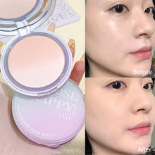 Load image into Gallery viewer, Waterproof Long-lasting Brightening Oil Control Makeup Pressed Powder Sweatproof Concealer Powder Face Makeup Cosmetics