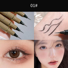 Load image into Gallery viewer, Colorful Waterproof Eyeliner Liquid Pen Fast Drying Non Smudging and Durable Long-lasting Eyeliner Pen Makeup Cosmetics