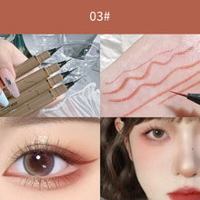 Load image into Gallery viewer, Colorful Waterproof Eyeliner Liquid Pen Fast Drying Non Smudging and Durable Long-lasting Eyeliner Pen Makeup Cosmetics