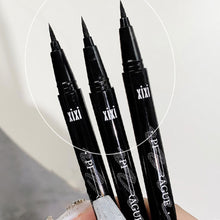 Load image into Gallery viewer, Waterproof Eyeliner Liquid Pen Not Easy To Smudge Sponge Head Cool Black Eyeliner Pen Makeup Cosmetics
