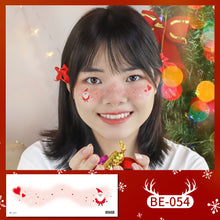 Load image into Gallery viewer, Waterproof Children's Face Stickers Xmas Temporary Christmas Party Face Tattoo Stickers Temporary Tattoo Stickers