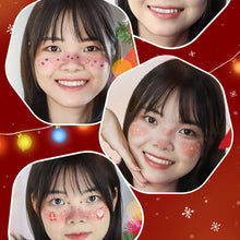 Load image into Gallery viewer, Waterproof Children's Face Stickers Xmas Temporary Christmas Party Face Tattoo Stickers Temporary Tattoo Stickers
