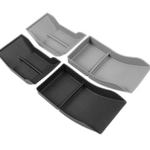 Load image into Gallery viewer, Car Central Armrest Storage Box Hidden Boxes Auto Accessories Interior Organizer TPE Waterproof For Tesla Model 3/Y