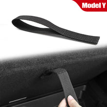 Load image into Gallery viewer, Car Rear Trunk Rope Draw String Open Tail Box Cover Handle Pull Strap Car Accessories For Tesla Model Y 2022-2023
