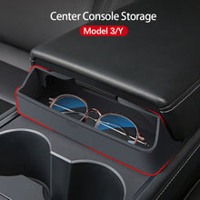 Load image into Gallery viewer, Car Center Armrest Hidden Storage Box Center Console Storage Organizer Interior Accessories For Tesla Model 3 Model Y