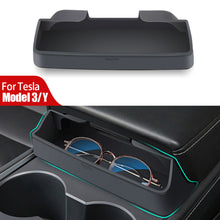 Load image into Gallery viewer, Car Center Armrest Hidden Storage Box Center Console Storage Organizer Interior Accessories For Tesla Model 3 Model Y
