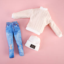 Load image into Gallery viewer, 1sey Clothes for 30cm Doll Fashion Outfits Wear Casual Sweater Shirt Pants Hat Clothes Accessories for 11.8inch Doll Girl Gift Toy