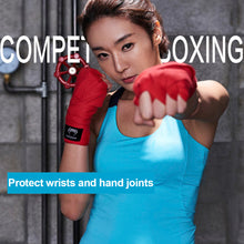 Load image into Gallery viewer, 1Pair 1.5M/3M/5M Boxing Bandages Sports Sanda Muay Thai Training Self-Adhesive Micro Elastic Binding Hand Sports Protective Gear