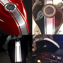 Load image into Gallery viewer, 50cm/20inch Motorcycle Tank Decals Decoration Stickers DIY Fuel Tank Sticker Waterproof Accessories