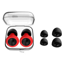 Load image into Gallery viewer, Soft Silicone Soundproof Earplugs Portable Outdoor Travel Noise Reduction Earplugs Washable Reusable Sleeping Earplugs
