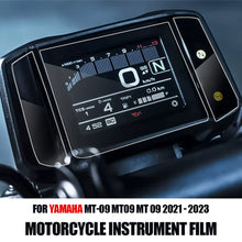 Load image into Gallery viewer, 2Pcs Motorcycle Dashboard Scratch Protection Film Screen Protector For Yamaha MT-09 MT09 MT 09 2021 - 2023