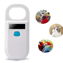 Load image into Gallery viewer, ISO11784/5 FDX-B Animal Pet ID Reader Chip Transponder USB RFID Handheld Microchip Pet Scanner For Animals