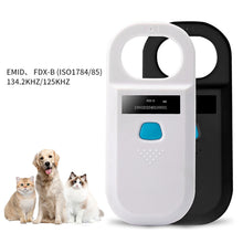 Load image into Gallery viewer, ISO11784/5 FDX-B Animal Pet ID Reader Chip Transponder USB RFID Handheld Microchip Pet Scanner For Animals