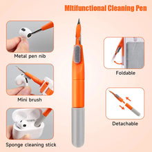 Load image into Gallery viewer, 11-in-1 Computer Cleaning Kit Bluetooth Earphone Cleaner Pen Keyborad Camera Brush Sim Card Ejector Keycap Puller Phone Holder