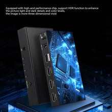 Load image into Gallery viewer, Video Switcher Three In And One Out Hdmi2.0 High Definition 4K60Hz Audio And Video Computer Tv Screen Display Converter