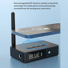 Load image into Gallery viewer, NFC Bluetooth 5.3 Transmitter Receiver 3.5mm AUX Optical Coaxial 6.5mm Mic/U Disk/TF Card HIFI Stereo Wireless Audio Adapter