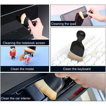 Load image into Gallery viewer, Mini Keyboard Brush Air Conditioner Outlet Cleaning Brush Home Car Gap Dust Removal Brush Auto Center Console Cleaning Tool