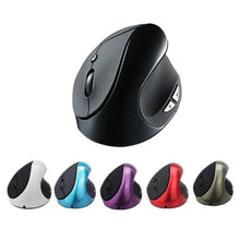 Load image into Gallery viewer, BTS-908 Hot Selling Rechargeable Vertical Mice Ergonomic Wireless Mouse 2.4G USB Receiver 1600 Adjustable DPI 6 Buttons Mouse