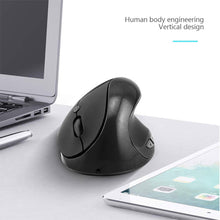 Load image into Gallery viewer, BTS-908 Hot Selling Rechargeable Vertical Mice Ergonomic Wireless Mouse 2.4G USB Receiver 1600 Adjustable DPI 6 Buttons Mouse