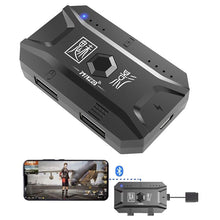 Load image into Gallery viewer, M1 Pro Keyboard Mouse Converter Portable Mobile Game Keyboard and Mouse Adapter BT5.0 Connection Support Android iOS System