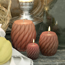 Load image into Gallery viewer, 3D Cylinder Candle Mold DIY Silicone Candle Mold Cake Resin Molds 3D Art Wax Candle Making Mould Silicone Handmade Soap Molds