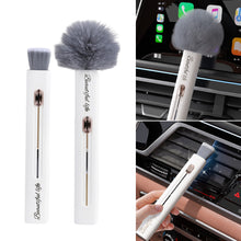 Load image into Gallery viewer, 1Pc Car Interior Detailing Brush Air Conditioner Auto Wash Pighair Bristle Cleaning Tools Detailing Vehicle Accessories