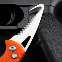 Load image into Gallery viewer, Multifunctional Express Package Cutter Letter Opener Key Chain Outdoor Portable Serrated Emergency Survival Tool